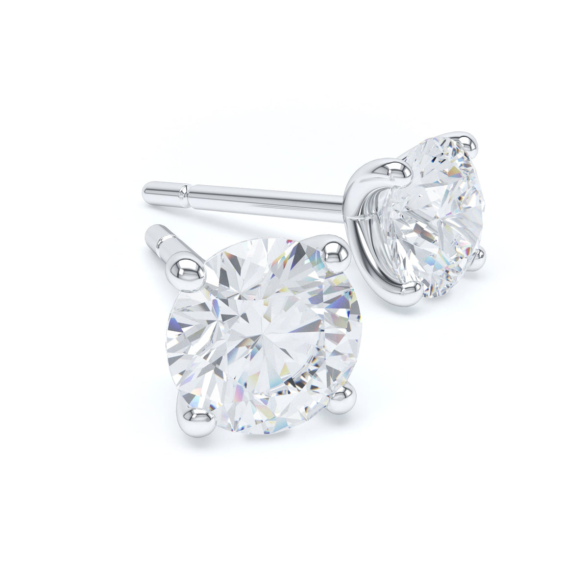 Lab Grown Diamond Stud Earrings