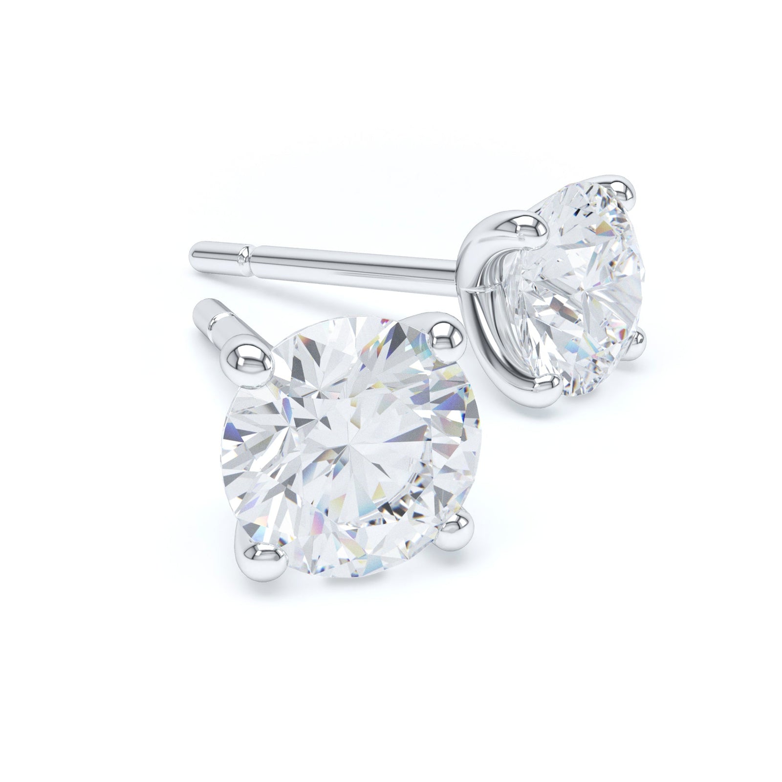 Lab Grown Diamond Stud Earrings