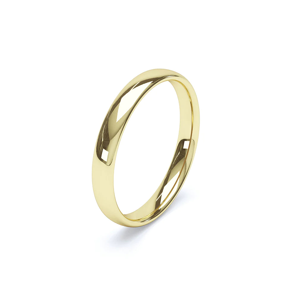 Ladies Slight Court Wedding Band