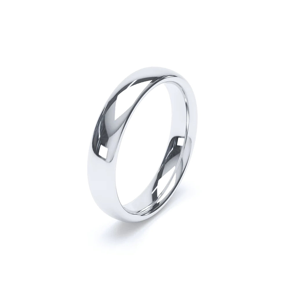 Ladies Slight Court Wedding Band