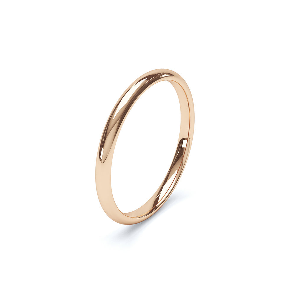 Ladies Traditional Court Wedding Band