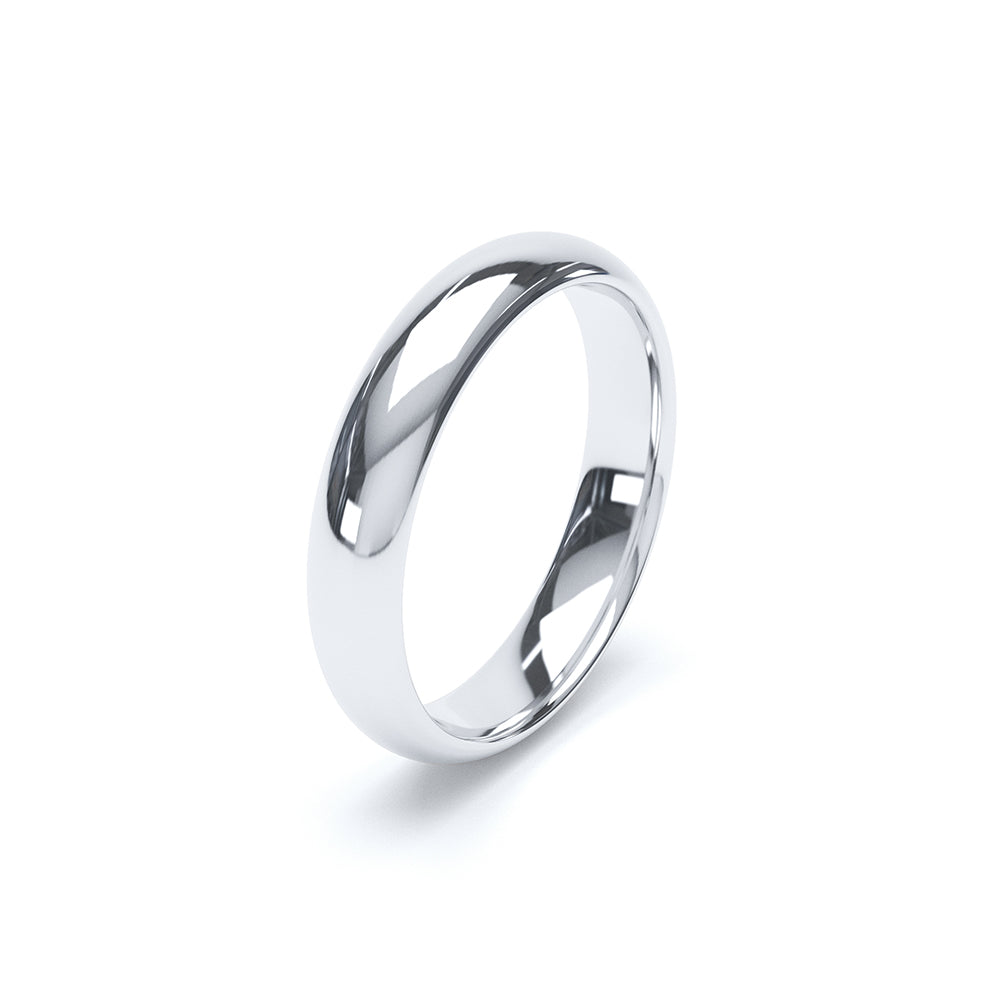 Ladies Traditional Court Wedding Band