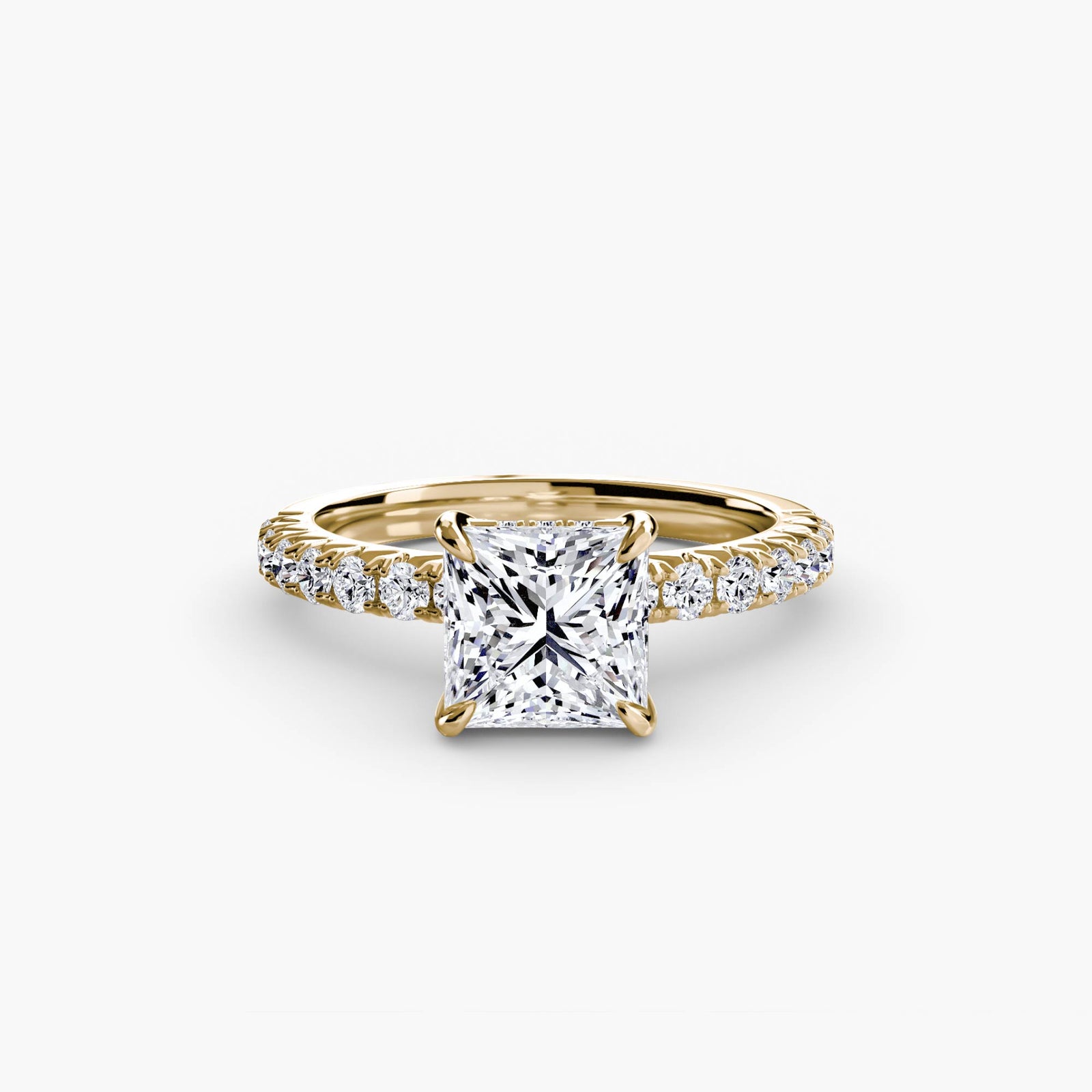 Solitaire with Pavé 6