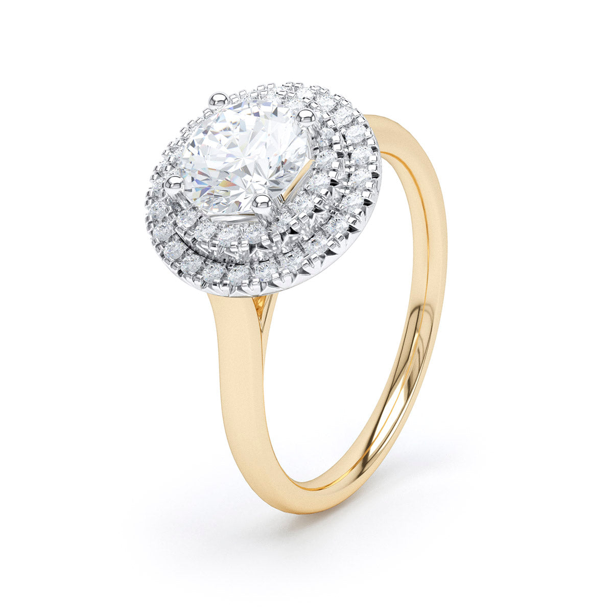 Indie Diamond Engagement Ring