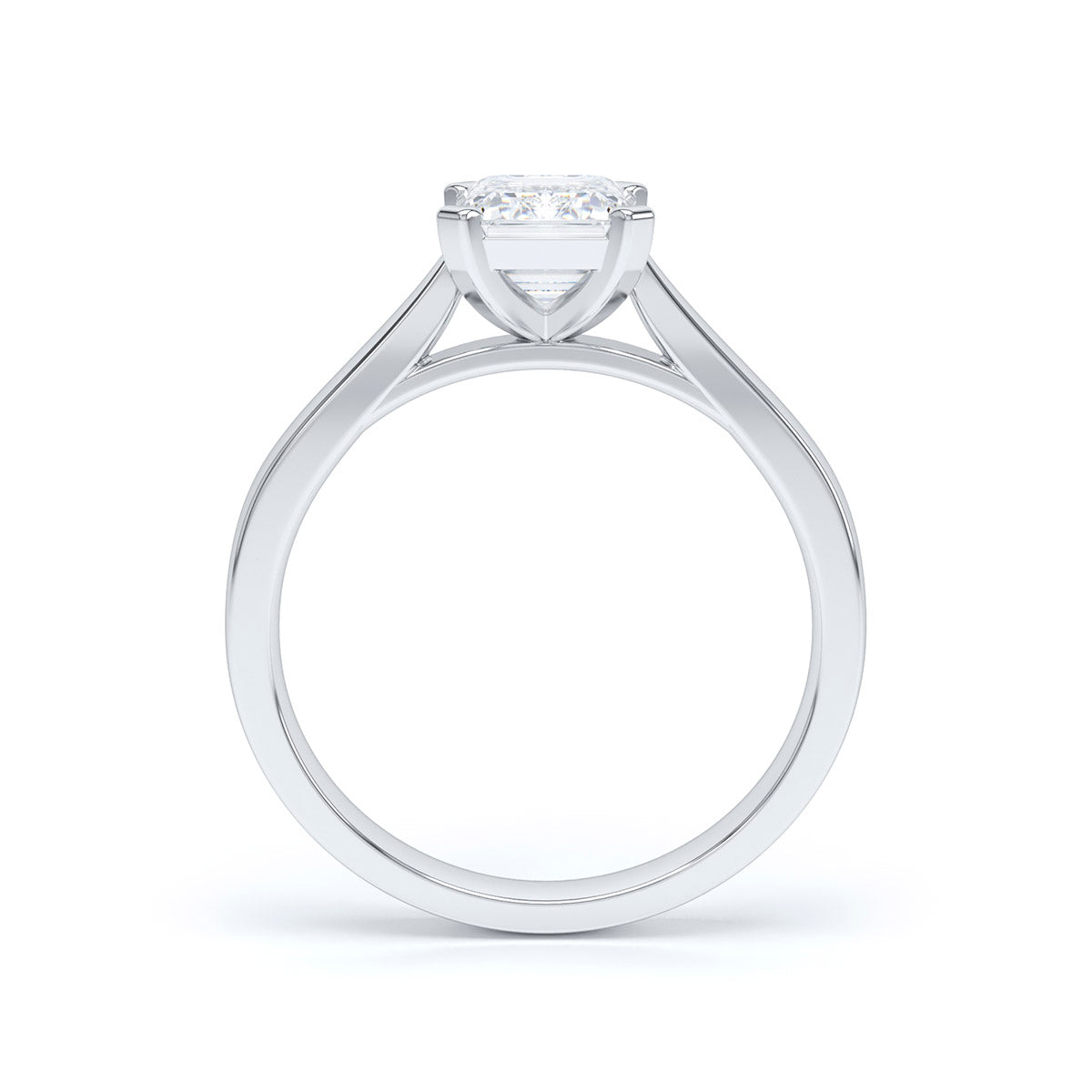 Rose Diamond Engagement Ring