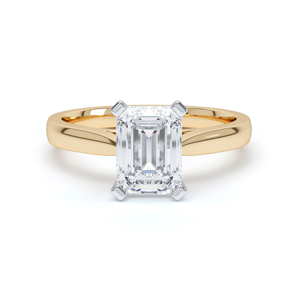 Rose Diamond Engagement Ring