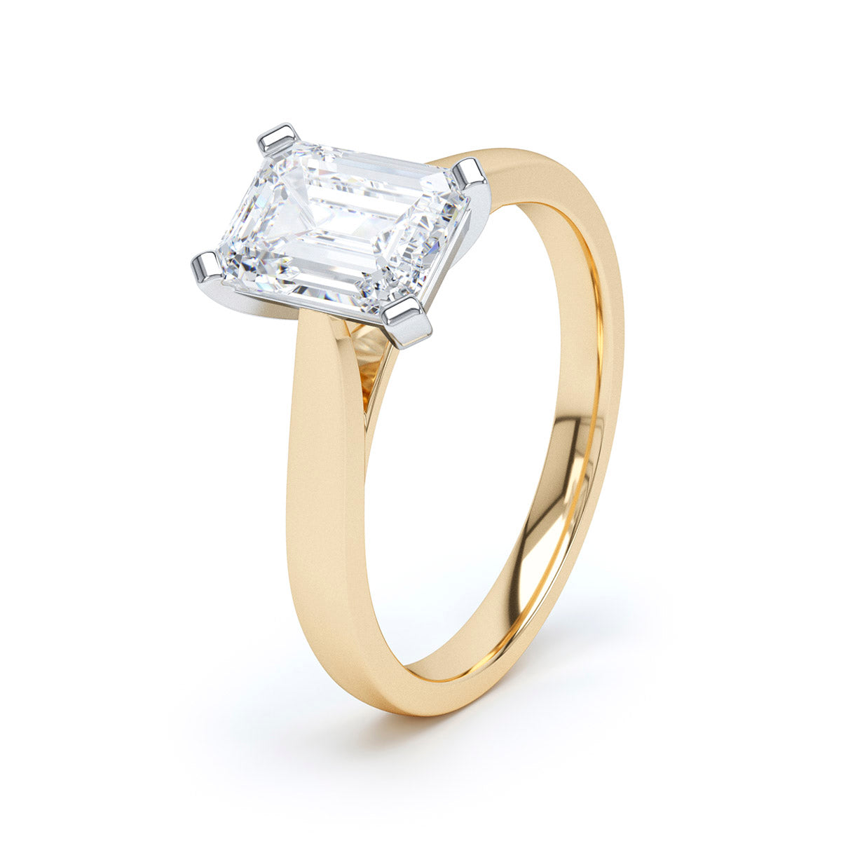 Rose Diamond Engagement Ring