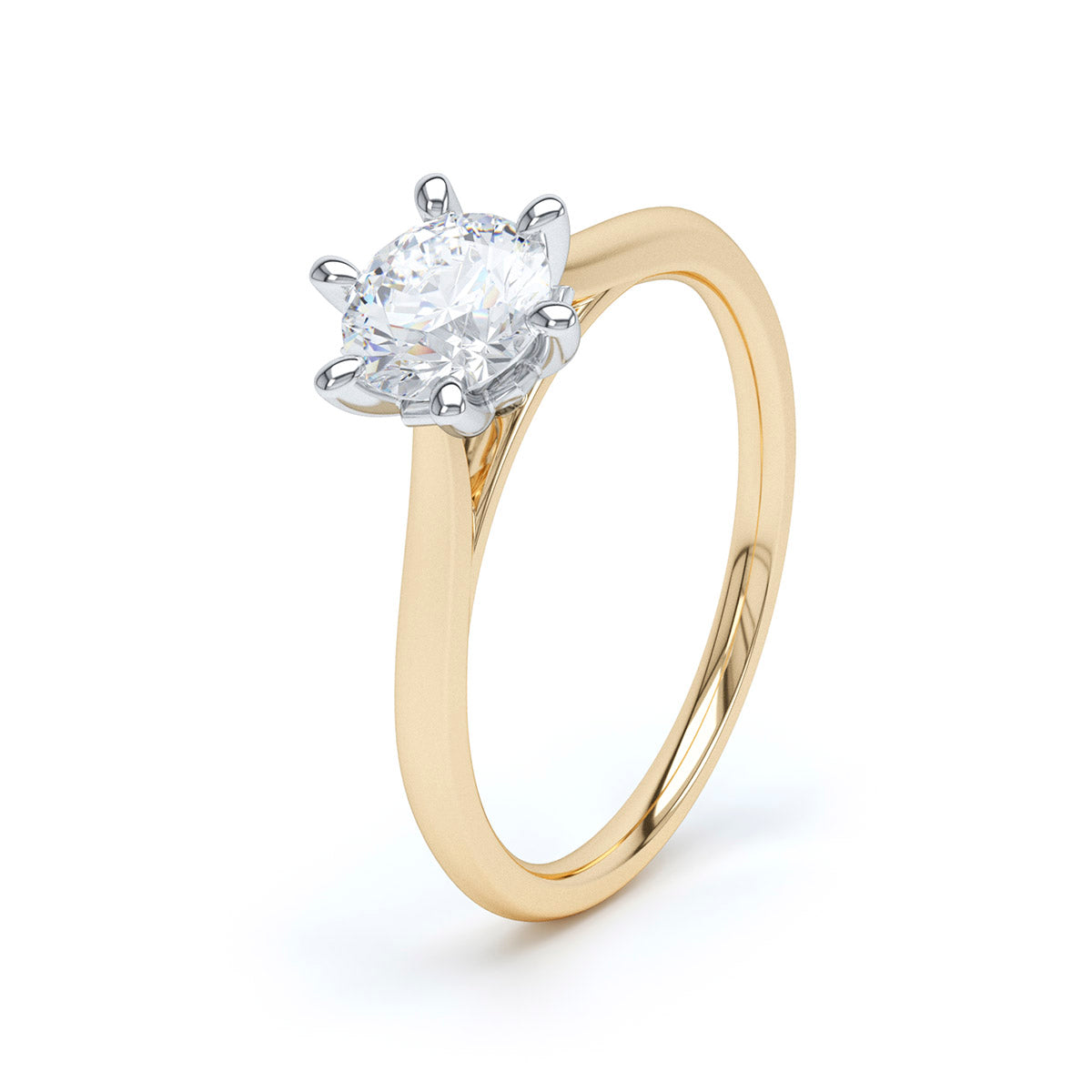 Jasmine Diamond Engagement Ring