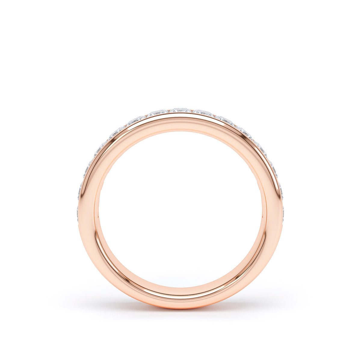 Rose Diamond Eternity Ring