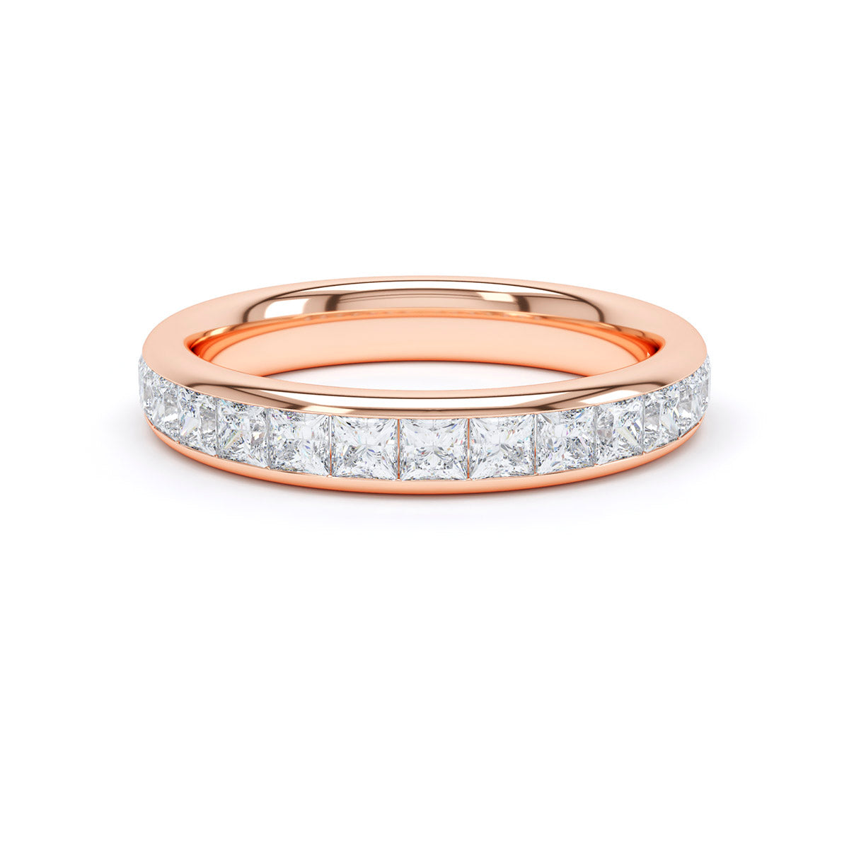 Rose Diamond Eternity Ring