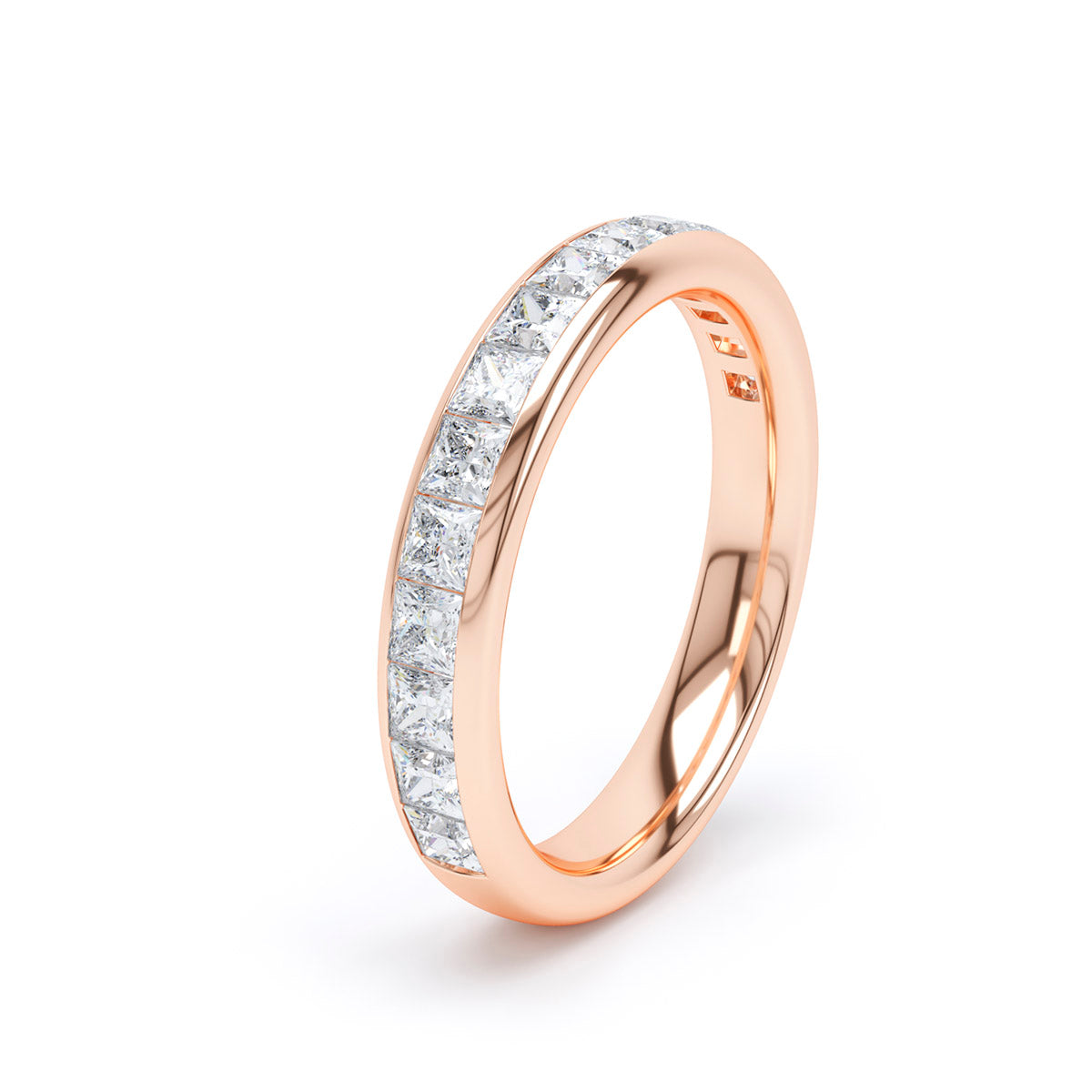 Rose Diamond Eternity Ring
