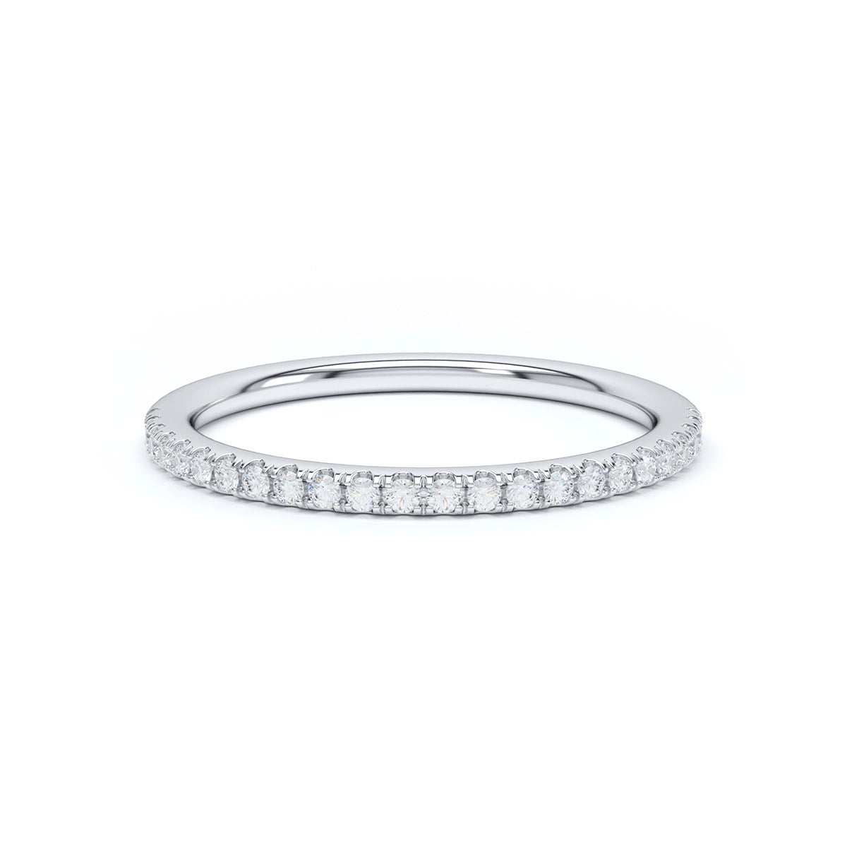 Lilac Diamond Eternity Ring