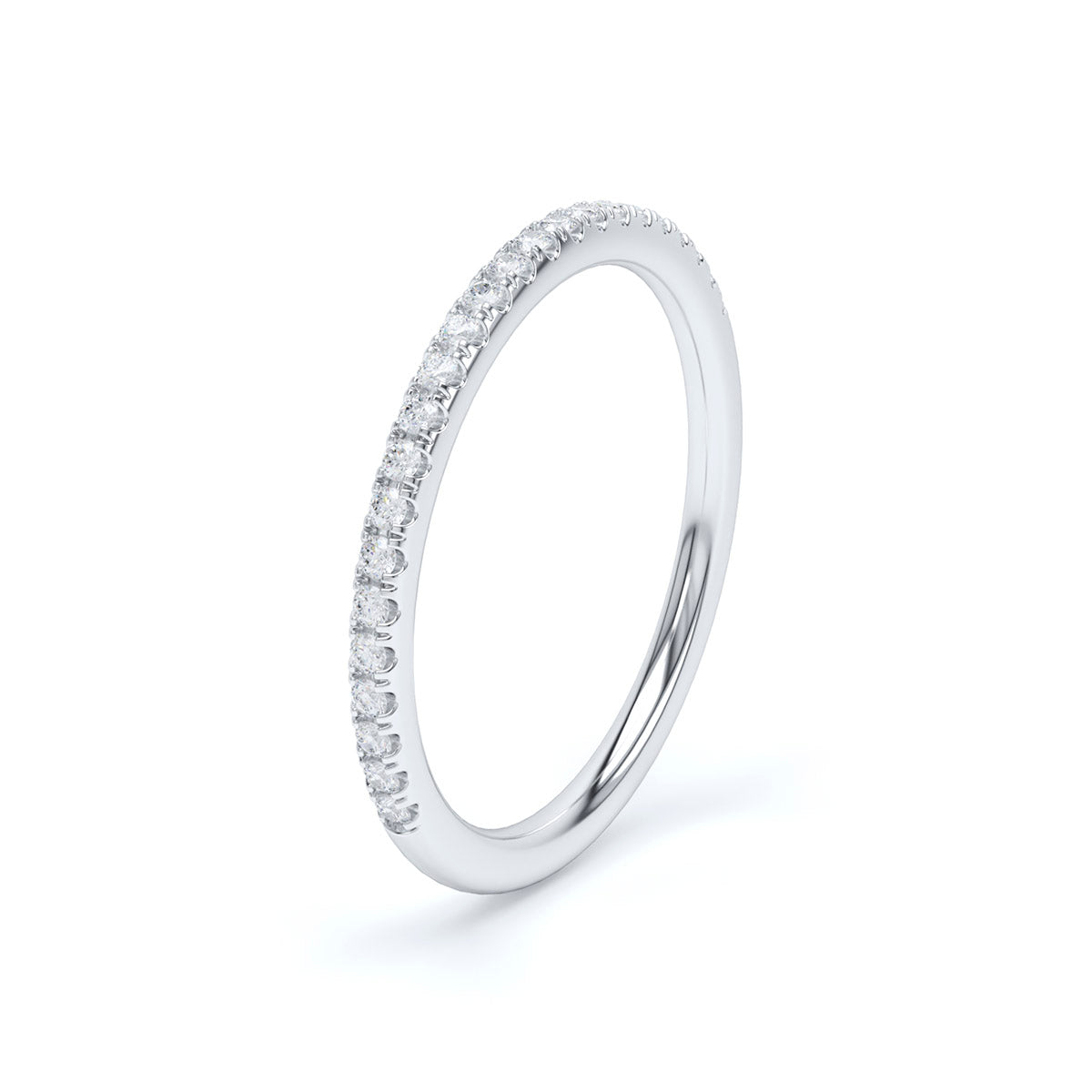 Lilac Diamond Eternity Ring