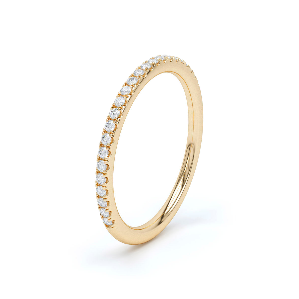 Lilac Diamond Eternity Ring