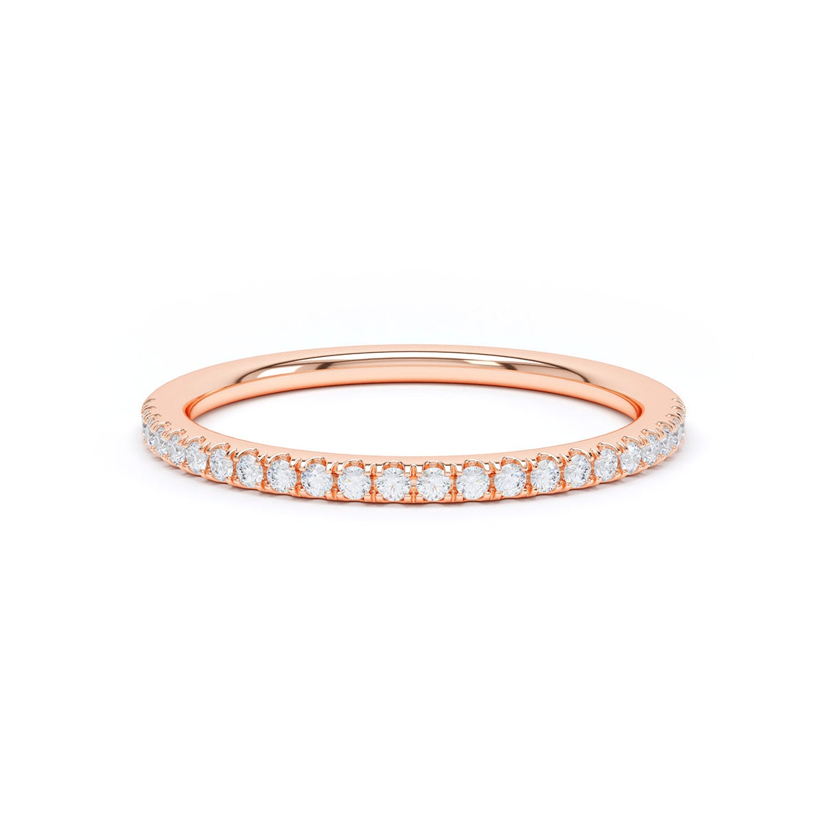 Lilac Diamond Eternity Ring