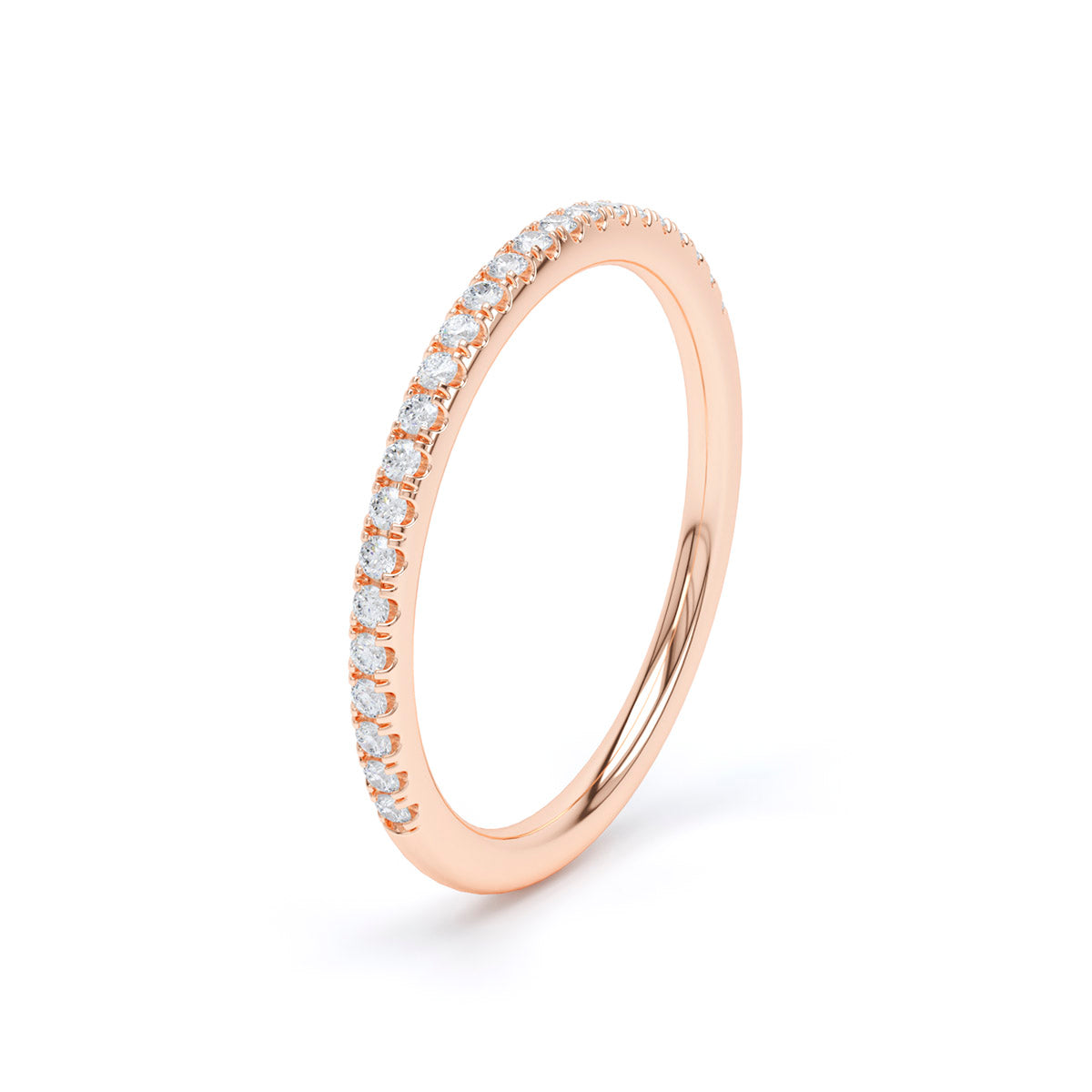 Lilac Diamond Eternity Ring