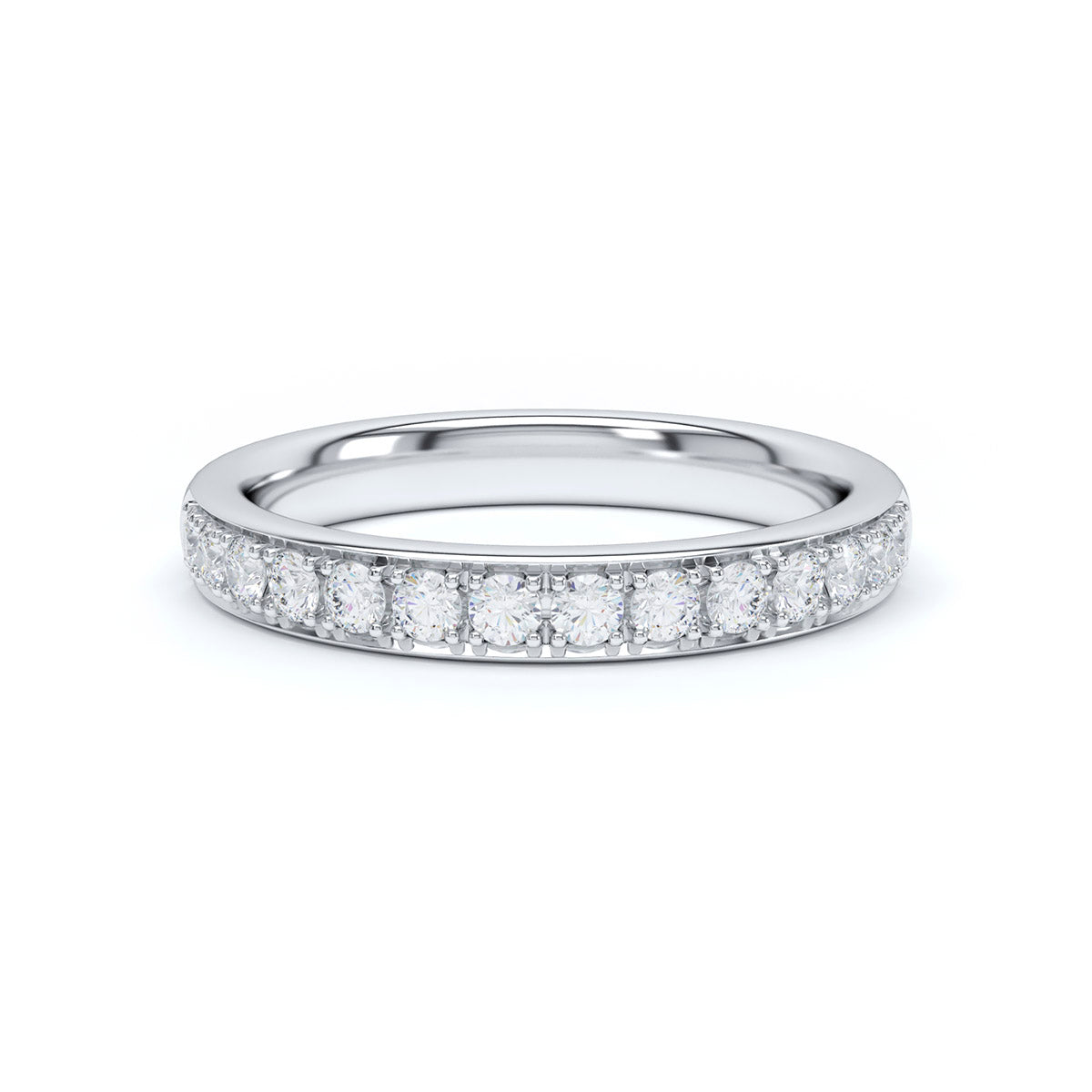 Violet Diamond Eternity Ring