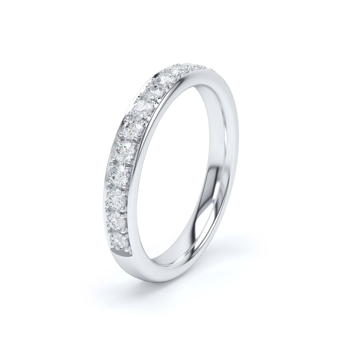 Violet Diamond Eternity Ring