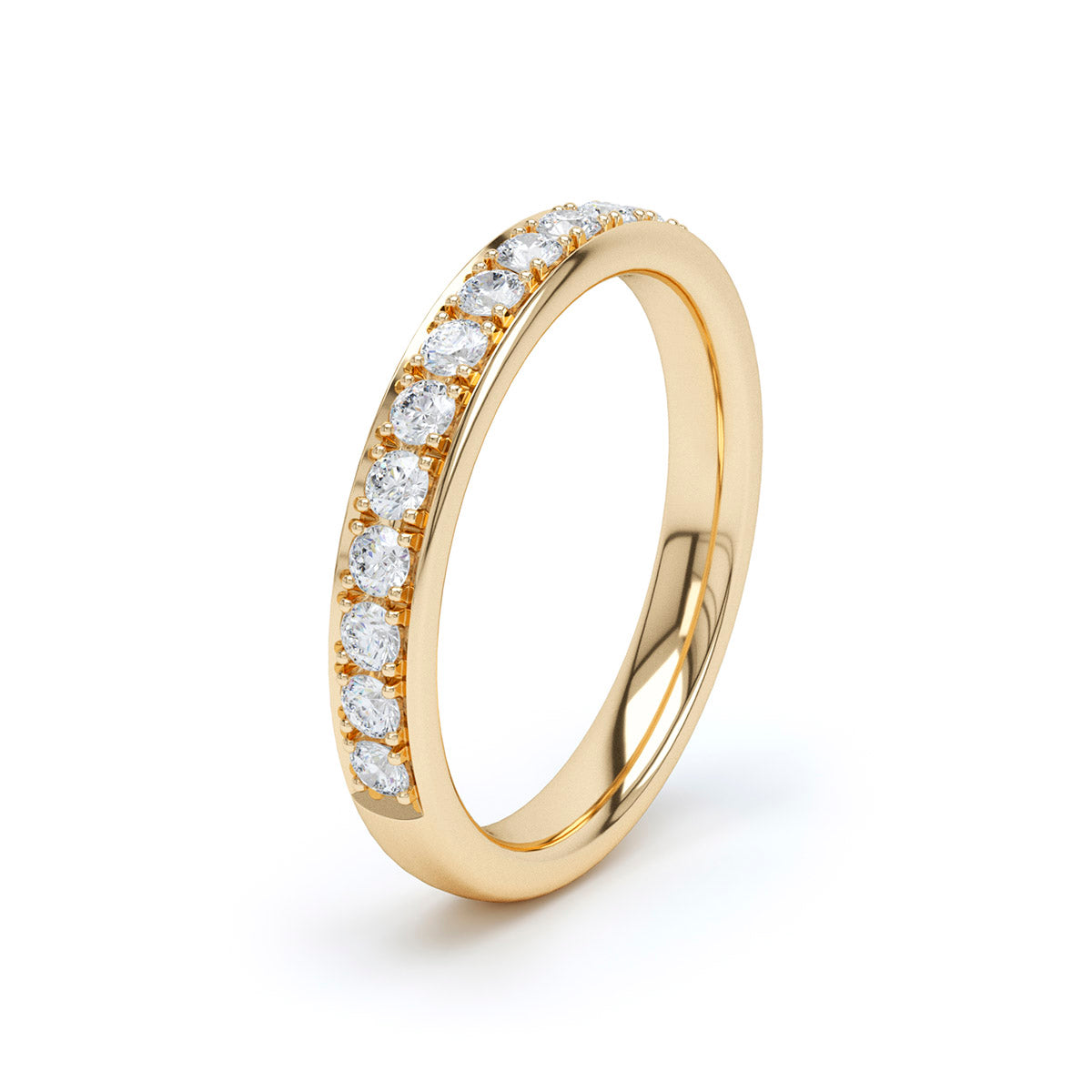 Violet Diamond Eternity Ring