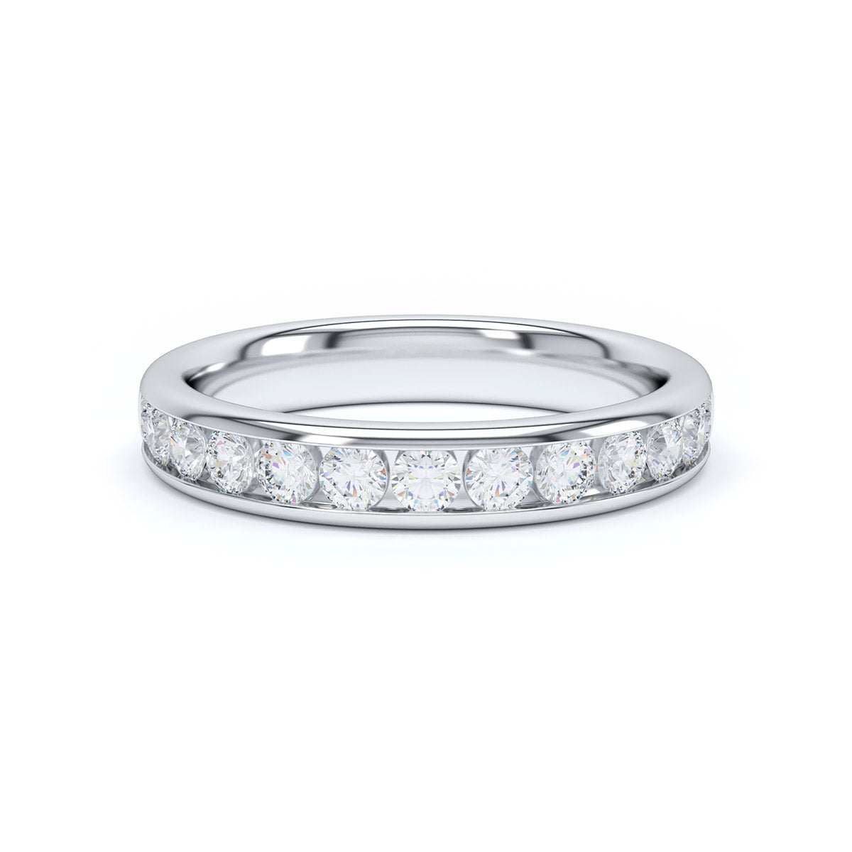 Camellia Diamond Eternity Ring
