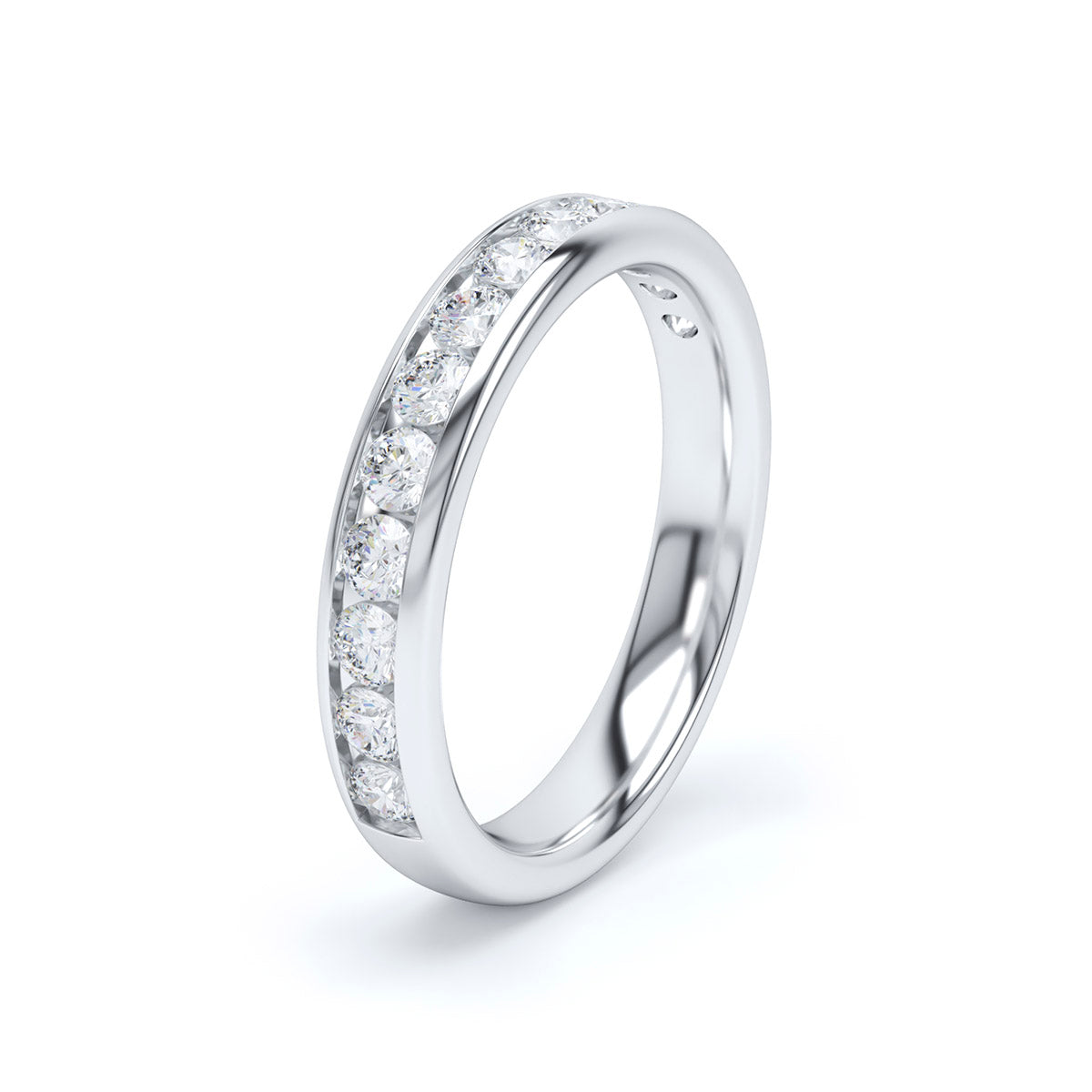 Camellia Diamond Eternity Ring