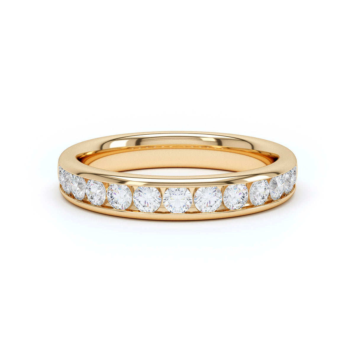 Camellia Diamond Eternity Ring