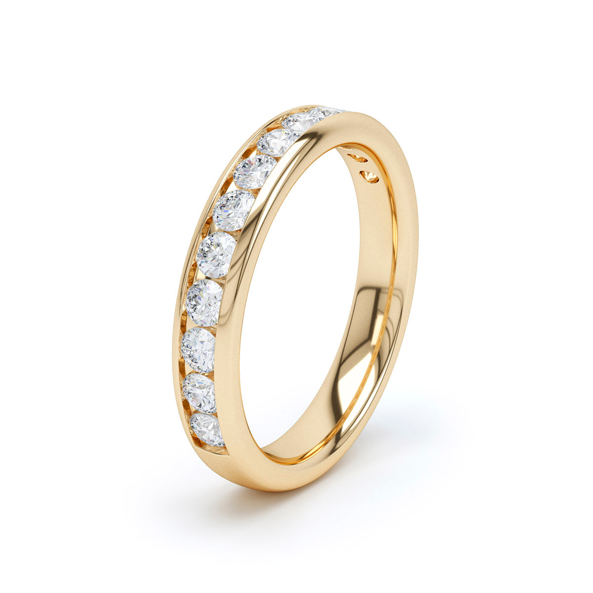 Camellia Diamond Eternity Ring