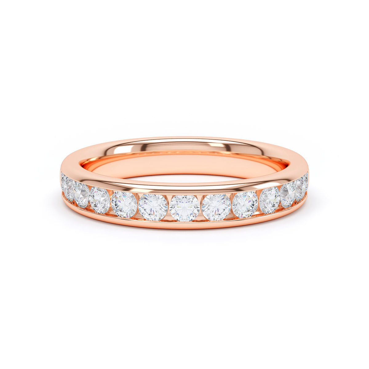 Camellia Diamond Eternity Ring