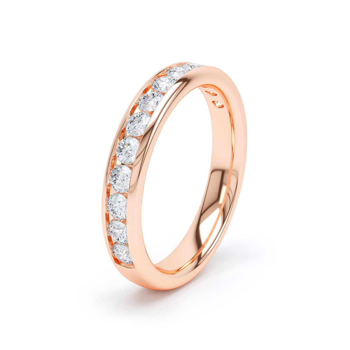 Camellia Diamond Eternity Ring