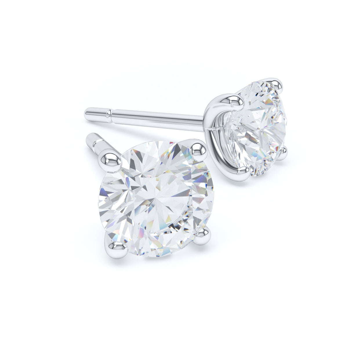 Diamond Stud Earrings