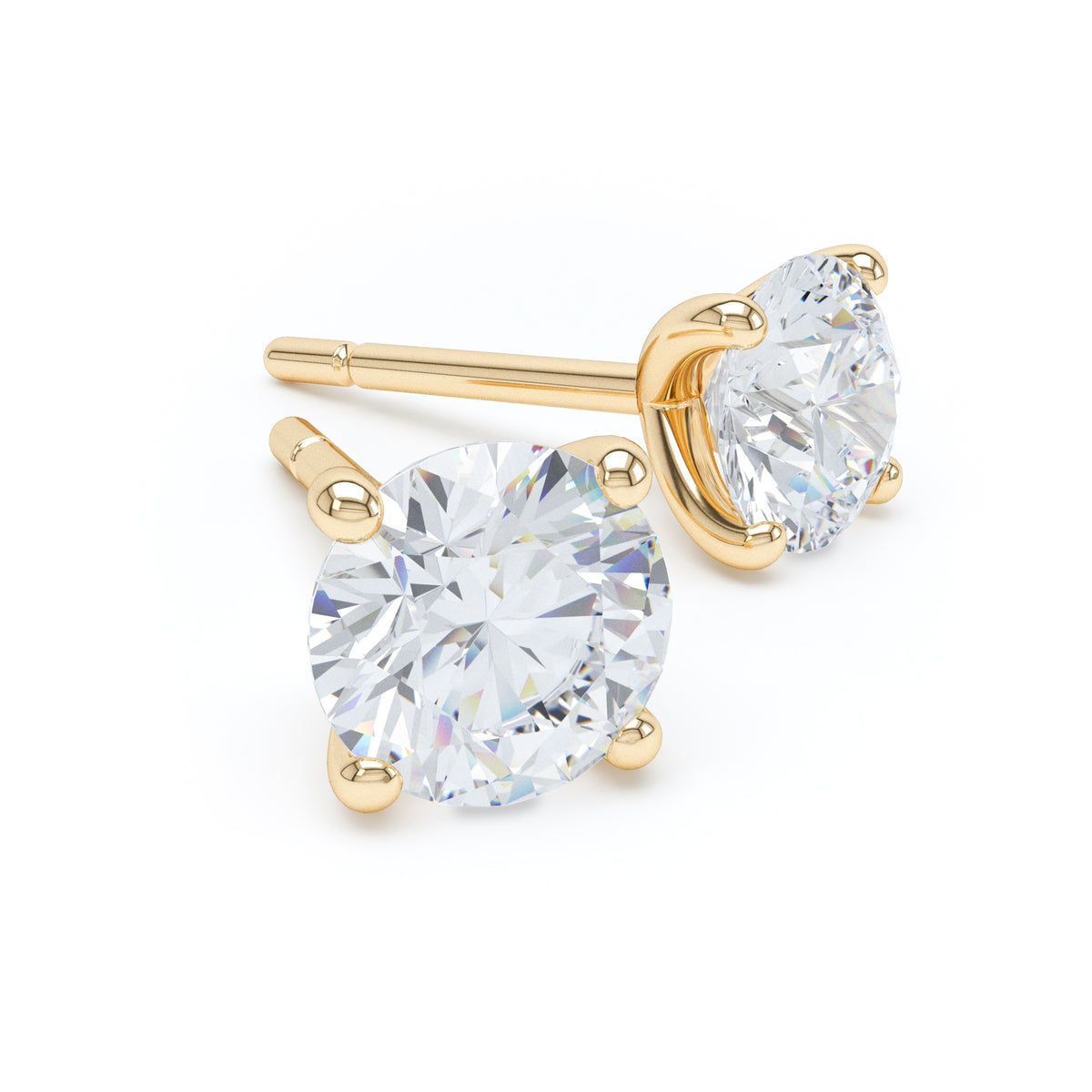 Diamond Stud Earrings