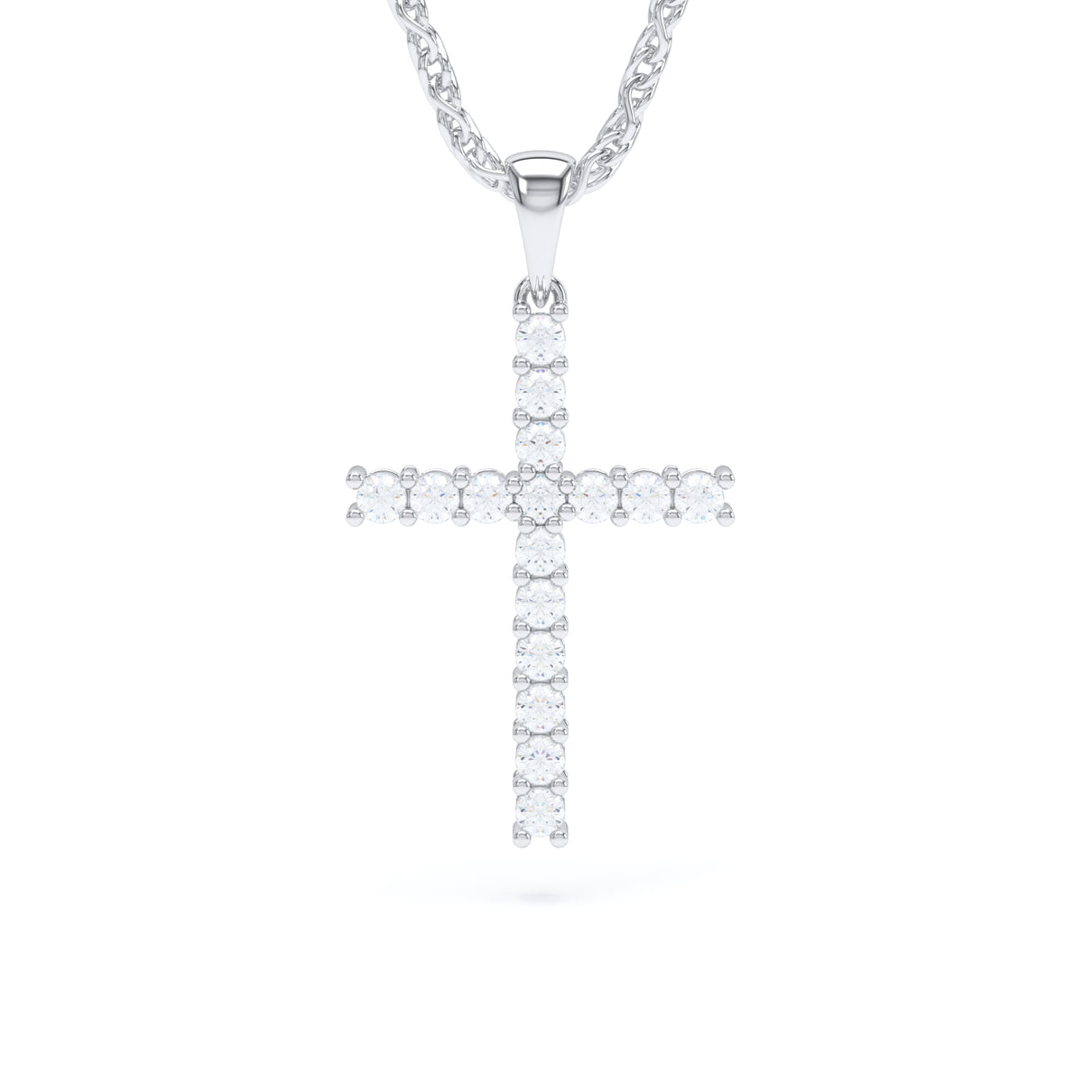 Diamond Cross Pendant