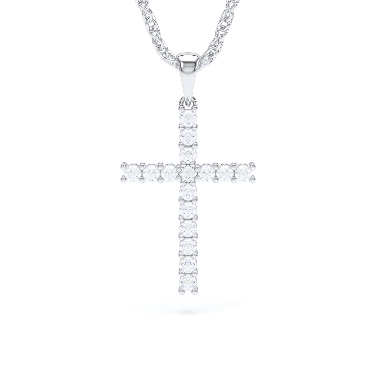Diamond Cross Pendant