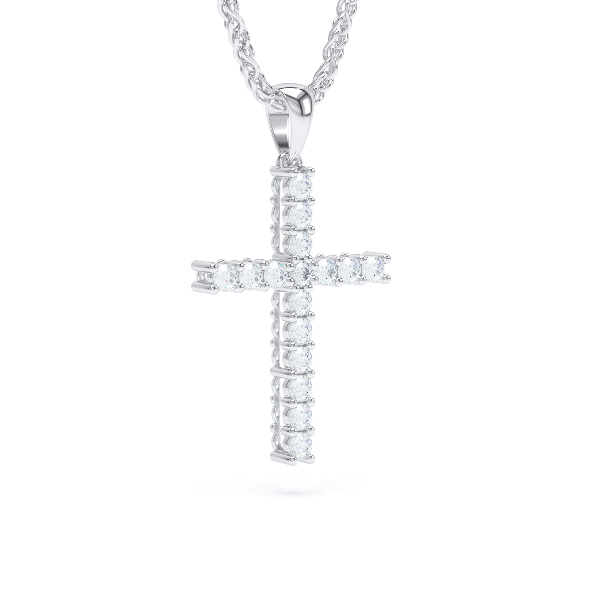 Diamond Cross Pendant