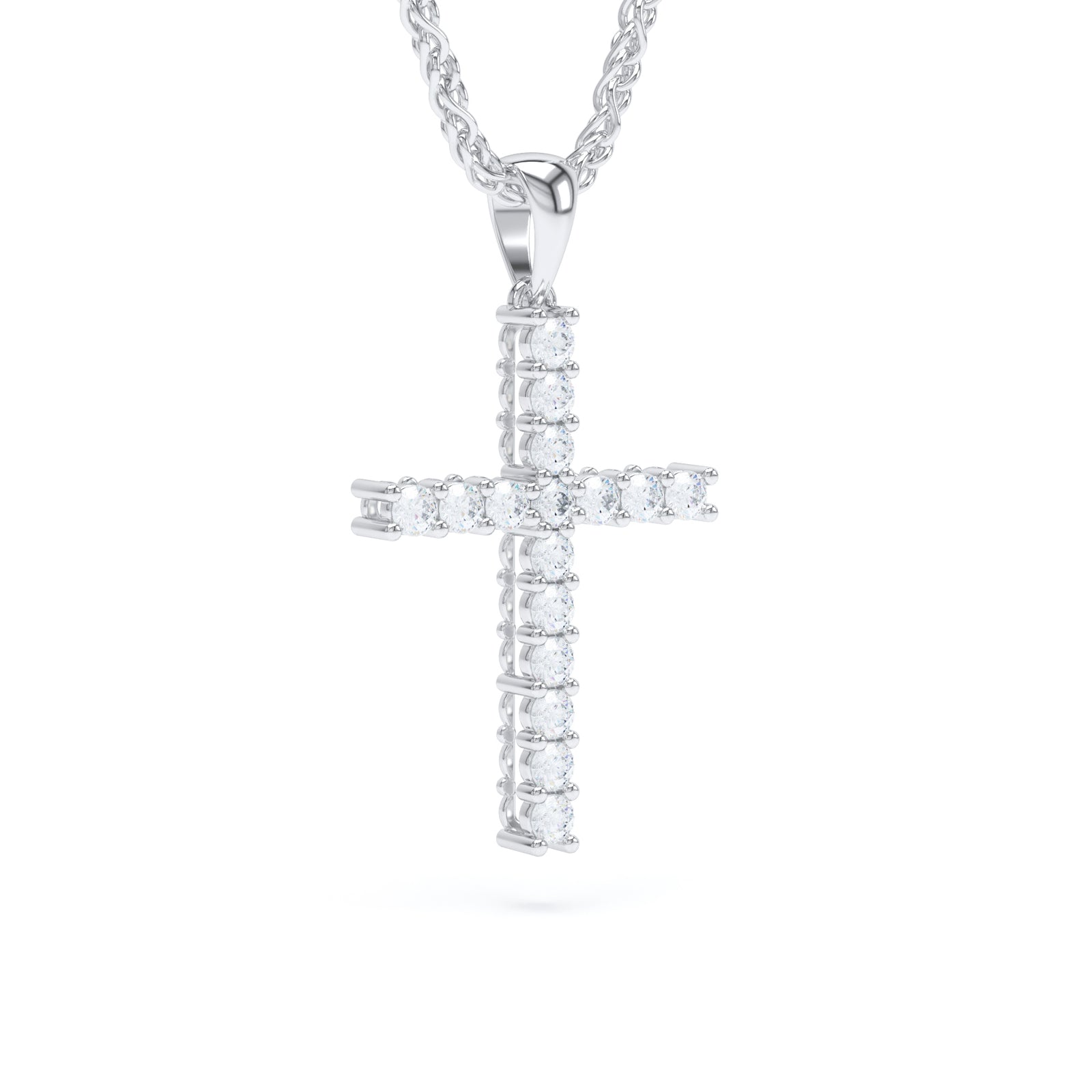 Diamond Cross Pendant