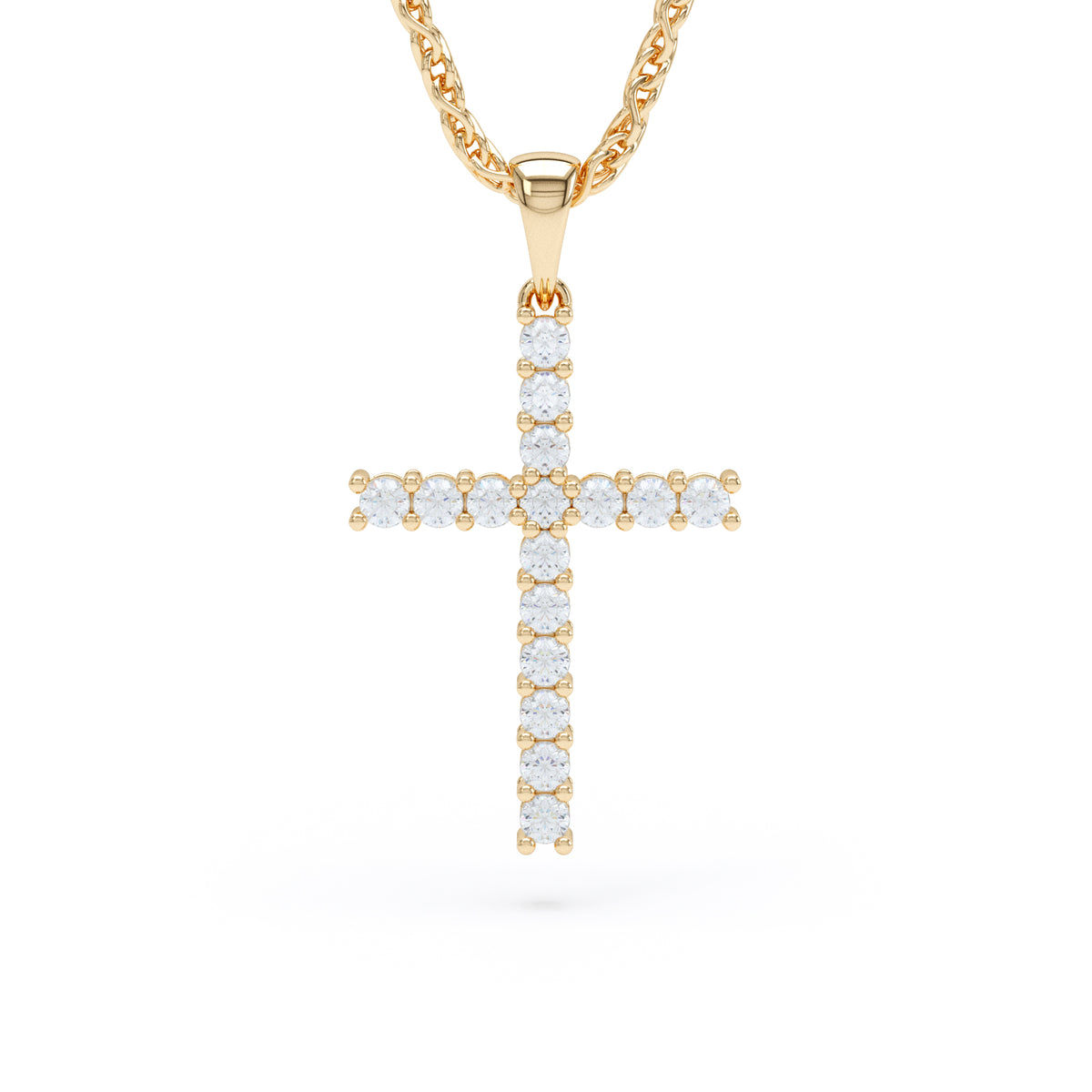 Diamond Cross Pendant