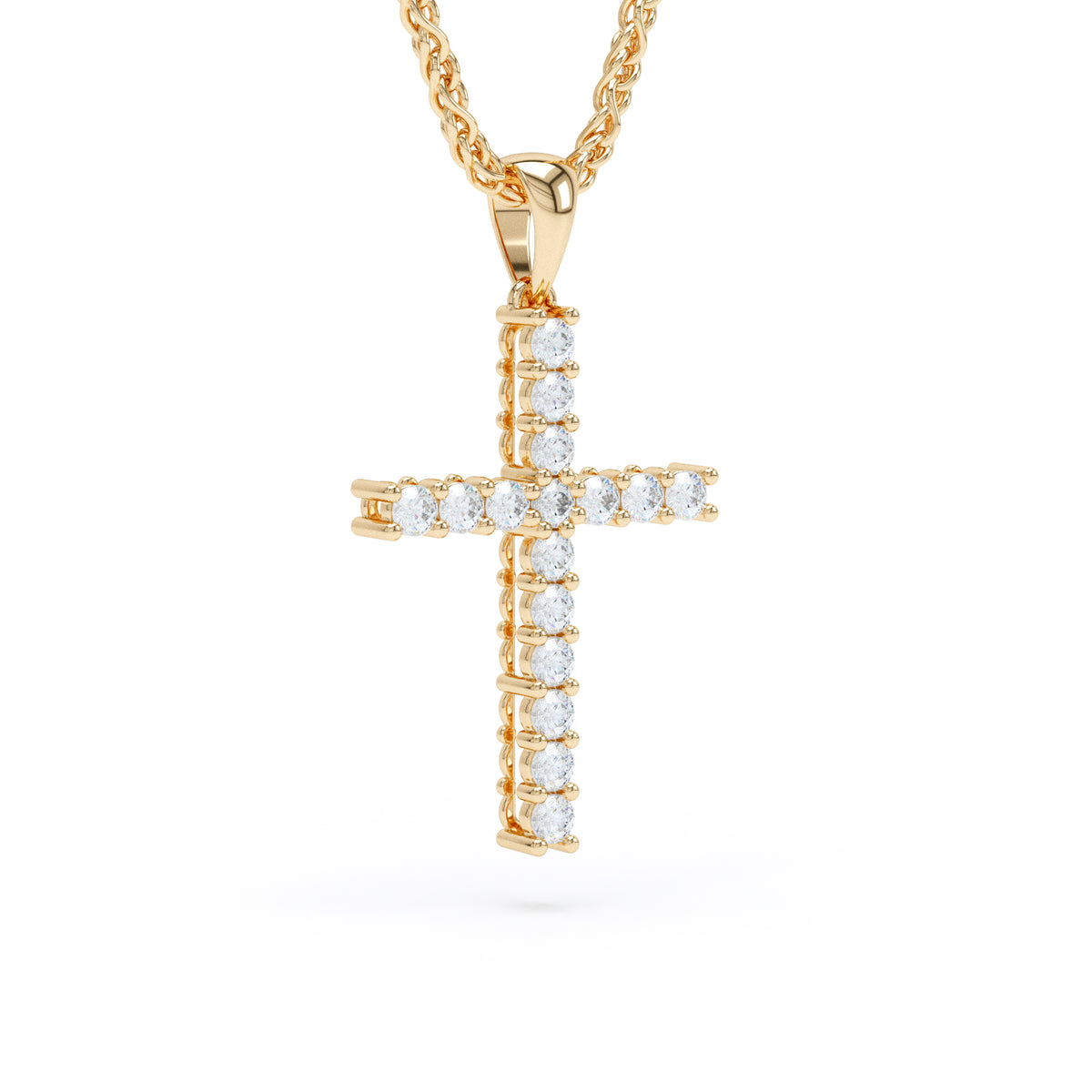Diamond Cross Pendant
